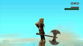 Viking Axe Normal And Big Weapon Skin